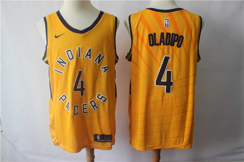 Pacers 4 Victor Oladipo Gold Nike Swingman Stitched NBA Jersey,We sell and wholesale Pacers 4 Victor Oladipo Gold Nike Swingman Stitched NBA Jersey on line form chian!